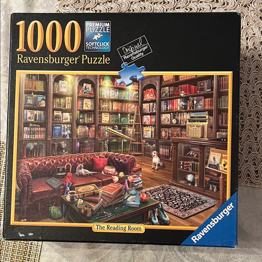 Ravensburger "The Reading Room" 1000-piece Puzzle
